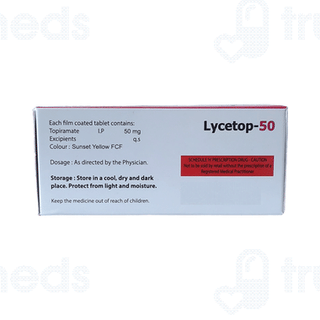 Lycetop 50 MG Tablet 10