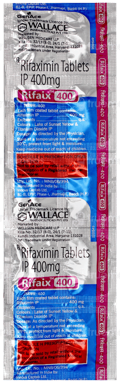 Rifaix 400 Tablet 10
