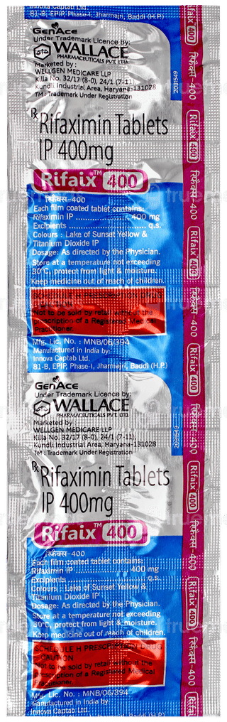Rifaix 400 Tablet 10