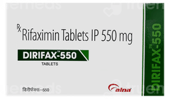 Dirifax 550 MG Tablet 10 Dirifax 550 MG Tablet 10