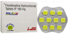 Fexair 180 Mg Tablet 10