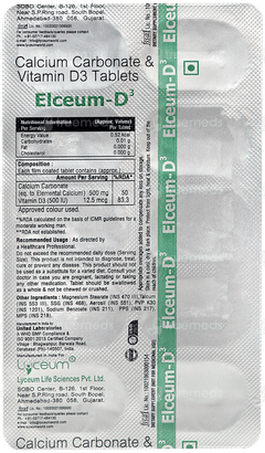 Elceum D3 Tablet 10