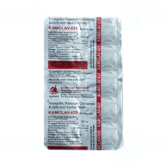 Kamclav 625 MG Tablet 10