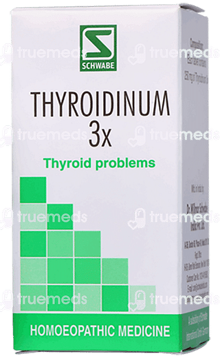 Dr Willmar Thyroidinum 3x Tablet 20gm