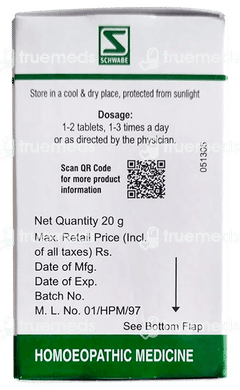 Dr Willmar Thyroidinum 3x Tablet 20gm Dr Willmar Thyroidinum 3x Tablet 20gm