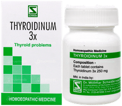 Dr Willmar Thyroidinum 3X Tablet 20Gm