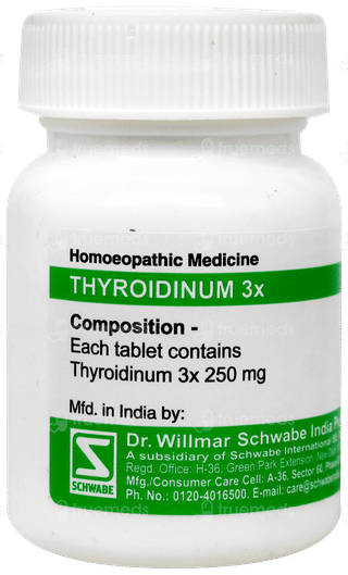 Dr Willmar Thyroidinum 3x Tablet 20gm
