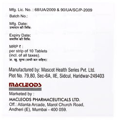 Vildamac Trio 500 Tablet 10