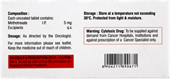 Leetrexate 5 Tablet 10 Leetrexate 5 Tablet 10