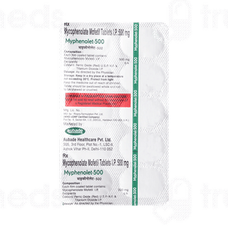 Myphenolet 500 MG Tablet 10