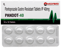 Pandot 40 Tablet 10