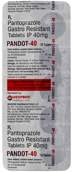 Pandot 40 Tablet 10 Pandot 40 Tablet 10