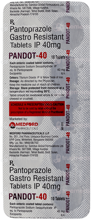 Pandot 40 Tablet 10