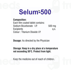 Selum 500 Mg Tablet 10 Selum 500 Mg Tablet 10