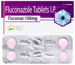 Fluconaz 100mg Tablet 4