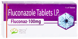 Fluconaz 100mg Tablet 4