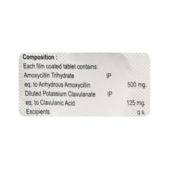Clavozit 625 Mg Tablet 6 Clavozit 625 Mg Tablet 6
