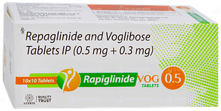 Rapiglinide Vog 0.5/0.3 MG Tablet 10