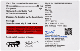 Rivaronol 15 MG Tablet 14