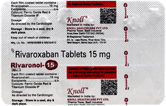 Rivaronol 15 MG Tablet 14 Rivaronol 15 MG Tablet 14