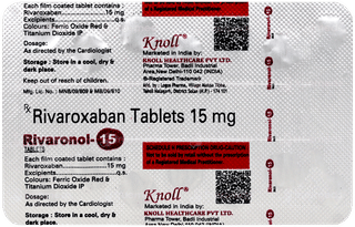 Rivaronol 15 MG Tablet 14