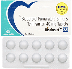 Bisoheart T 2.5 Tablet 10