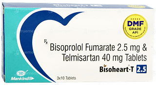Bisoheart T 2.5 Tablet 10