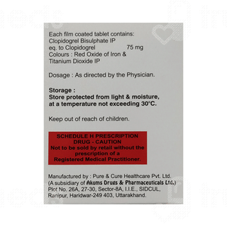 Clopicaid 75 MG Tablet 15