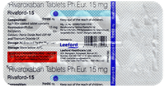 Rivaford 15 Tablet 10 Rivaford 15 Tablet 10