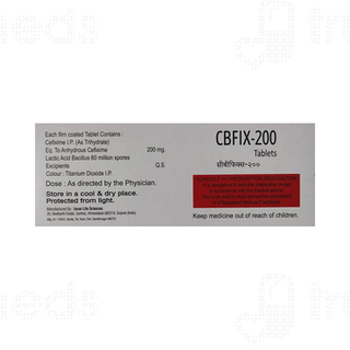 Cbfix 200 MG Tablet 10