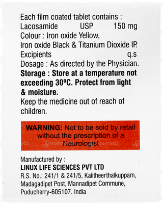 Lacove 150mg Tablet 10