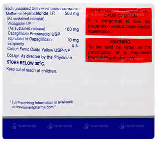 Torglip Dm 100/10/500 Tablet 10