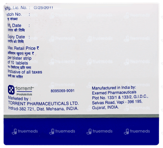 Torglip Dm 100/10/500 Tablet 10