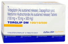 Torglip Dm 100/10/500 Tablet 10