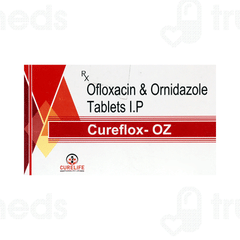 Cureflox Oz 250/500 MG Tablet 10