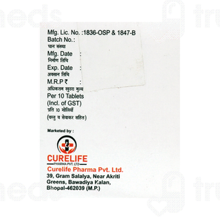 Cureflox Oz 250/500 MG Tablet 10