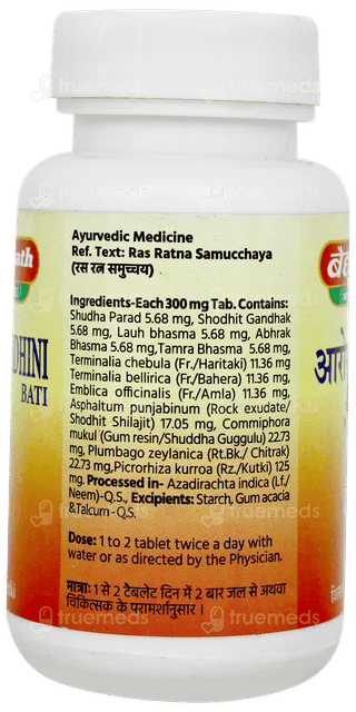 Baidyanath Arogyavardhini Bati Tablet 80