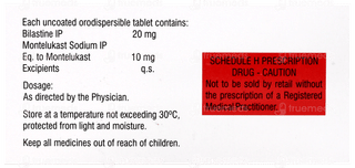 Bilashine M Tablet 10