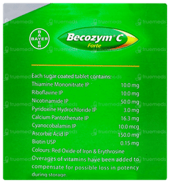 Becozym C Forte Tablet 20