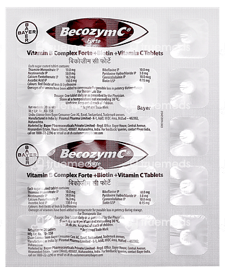 Becozym C Forte Tablet 20