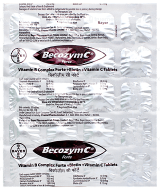 Becozym C Forte Tablet 20