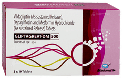 Gliptagreat Dm 500 Tablet 10