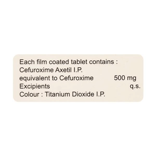 Cepazine 500 Mg Tablet 10