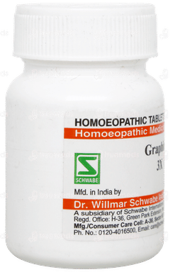 Dr Willmar Schwabe Graphites 3x Tablet 20gm Dr Willmar Schwabe Graphites 3x Tablet 20gm