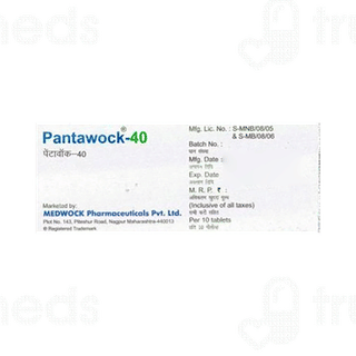 Pantawock 40 MG Tablet 10