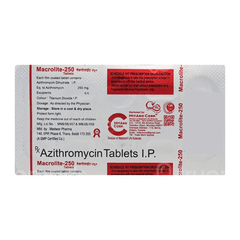 Macrolite 250 Mg Tablet 6 Macrolite 250 Mg Tablet 6