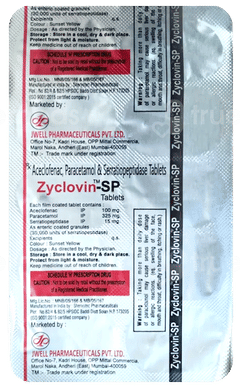 Zyclovin Sp Tablet 10