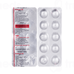 Rabivest 20 MG Tablet 10
