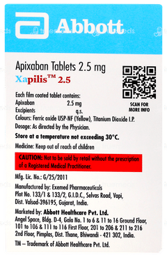 Xapilis 2.5 Tablet 10 Xapilis 2.5 Tablet 10