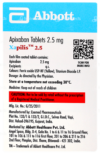 Xapilis 2.5 Tablet 10
